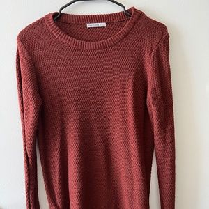 Maroon Knit Sweater